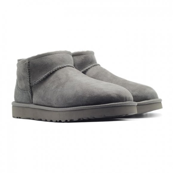 Ugg Ultra mini - Grey - серый, 37, Замша
