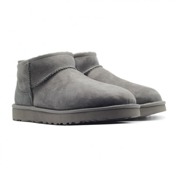 Ugg Ultra mini - Grey - серый, 37, Замша