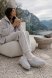 Женские cлиперы Ugg Stitch Slip - Grey-Violet
