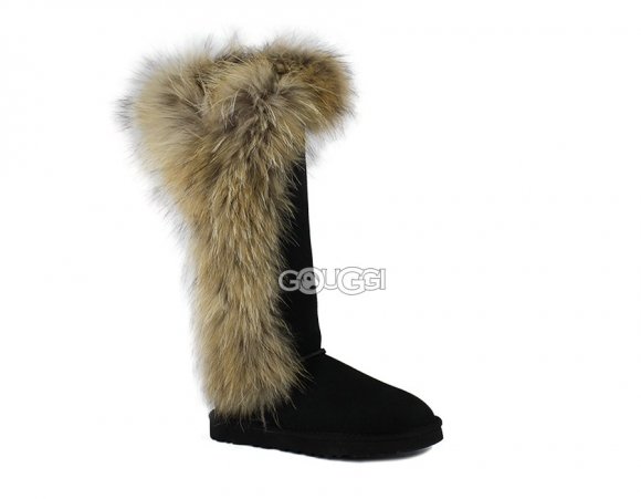 Classic Tall Skillful Wrestling Fox Black - 40 Classic Tall Skillful Wrestling Fox Black - 40