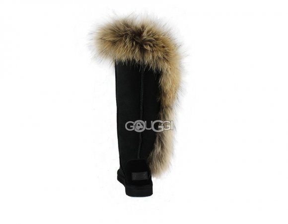 Classic Tall Skillful Wrestling Fox Black - 40 Classic Tall Skillful Wrestling Fox Black - 40