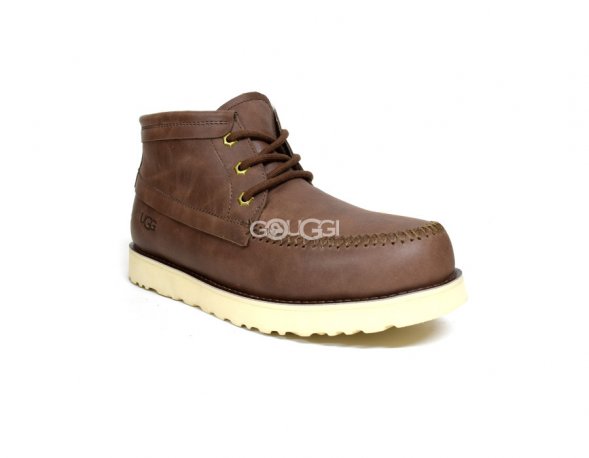 Campout Chukka Leather Chocolate - 43