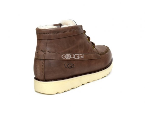 Campout Chukka Leather Chocolate - 43