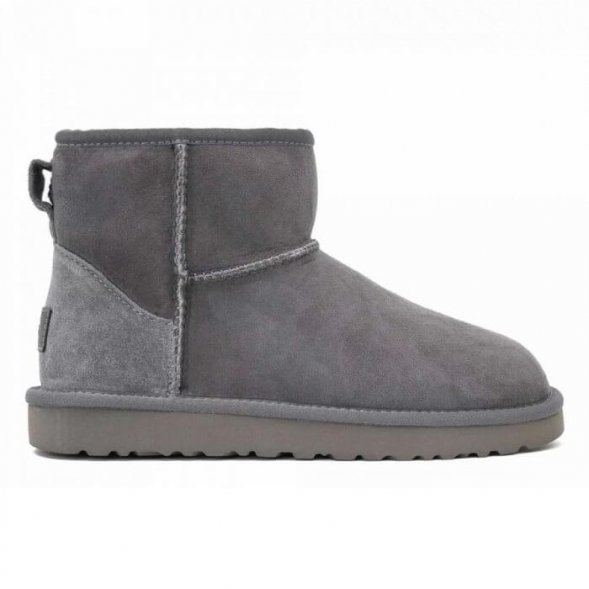 Женские мини угги с пропиткой Ugg Classic Mini II - Grey