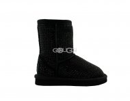 Kids UGG Classic Serein II Black Kids UGG Classic Serein II Black