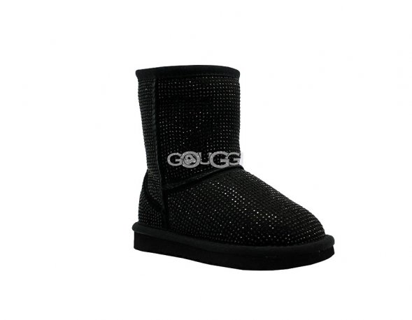 Kids UGG Classic Serein II Black