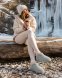 Женские ультра мини угги Ugg Tasman - Grey-Violet