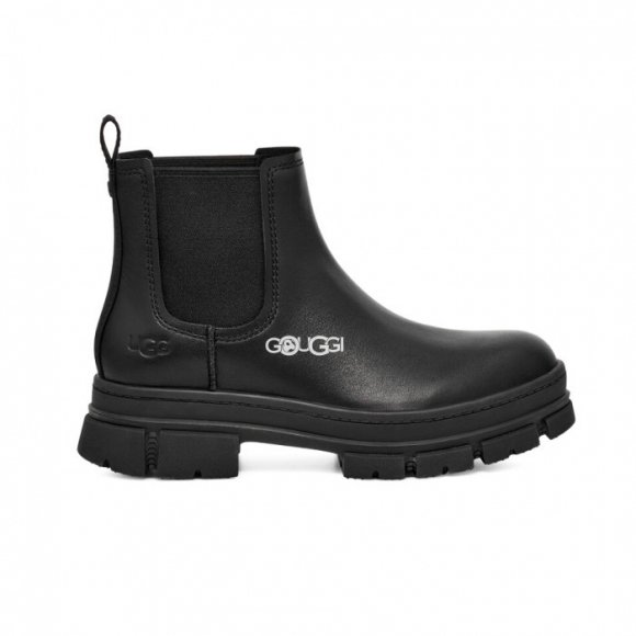 Ashton Chelsea Leather - Black