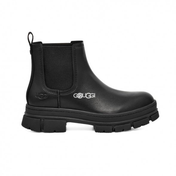 Ashton Chelsea Leather - Black