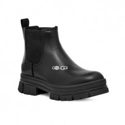 Ashton Chelsea Leather - Black