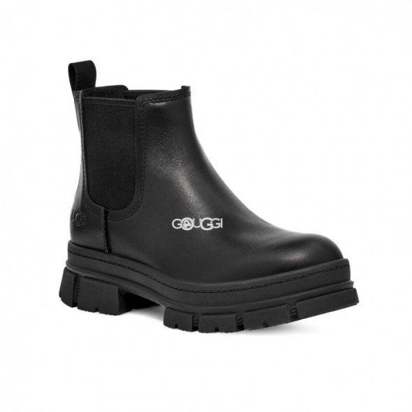 Ashton Chelsea Leather - Black
