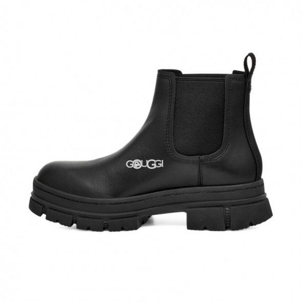 Ashton Chelsea Leather - Black