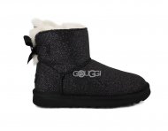 Mini Bailey Bow Sparkle Boot Black Mini Bailey Bow Sparkle Boot Black