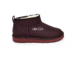 Ultra mini Leather Chocolate