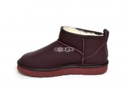 Ultra mini Leather Chocolate