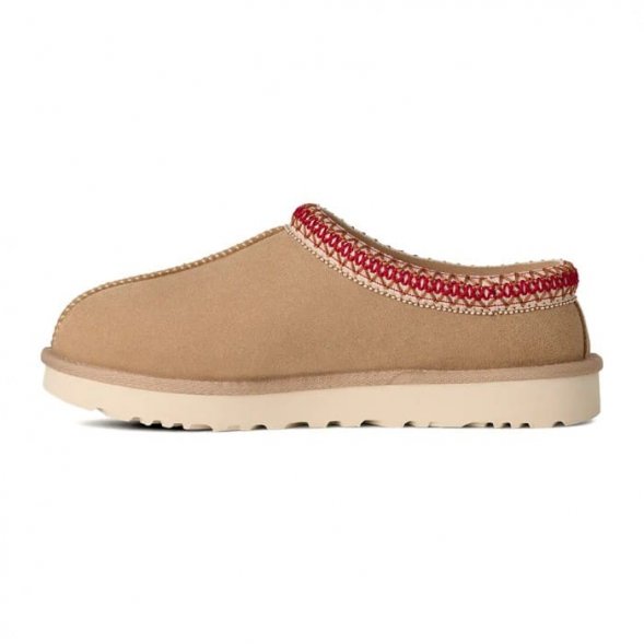Женские слипоны Ugg Tasman II Slipper - Sand / Dark Cherry