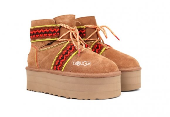 Classic Mini II Braid Platform - Сhestnut - 40 Classic Mini II Braid Platform - Сhestnut - 40