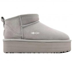 Classic Ultra Mini Platform Grey Violet