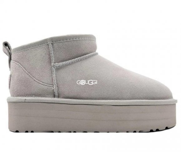 Classic Ultra Mini Platform Grey Violet