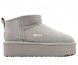 Classic Ultra Mini Platform Grey Violet - 39