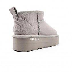 Classic Ultra Mini Platform Grey Violet