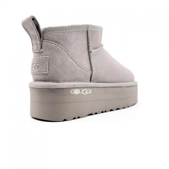 Classic Ultra Mini Platform Grey Violet - 39
