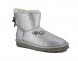 Mini Bailey Bow Sparkle Boot Silver - 39