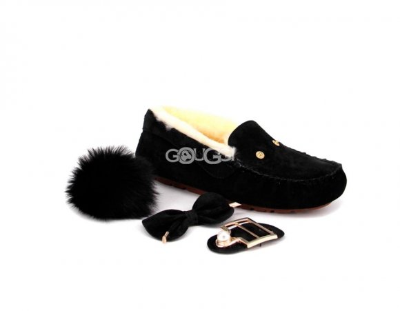 Ugg Dakota New Pom Black - 40