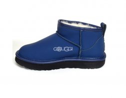 Ultra mini Leather Deep Navy
