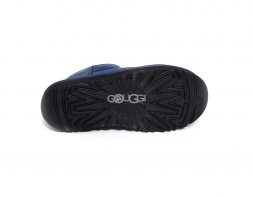 Ultra mini Leather Deep Navy