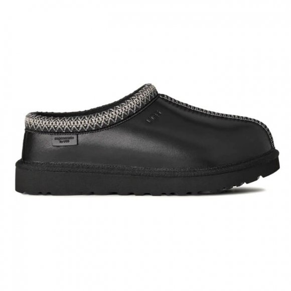 Женские слипоны Ugg Tasman Leather Regen - Black