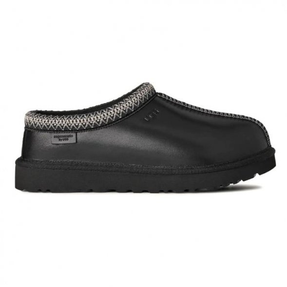 Женские слипоны Ugg Tasman Leather Regen - Black