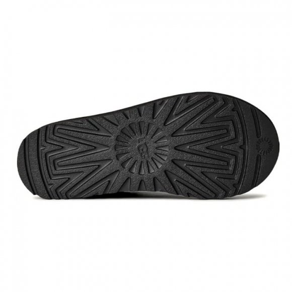 Женские слипоны Ugg Tasman Leather Regen - Black