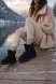 Женские мини угги с пуговицей и пропиткой Ugg Mini Bailey Button II Boot - Black