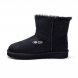 Ugg Mini Bailey Graphic Logo Suede Black