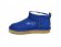 Ultra mini Leather Navy - 36