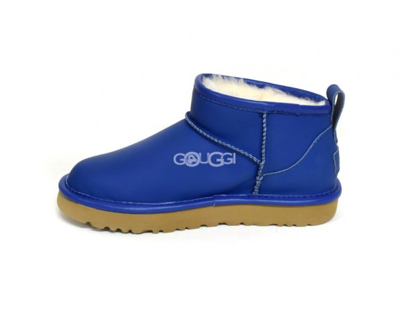 Ultra mini Leather Navy - 39
