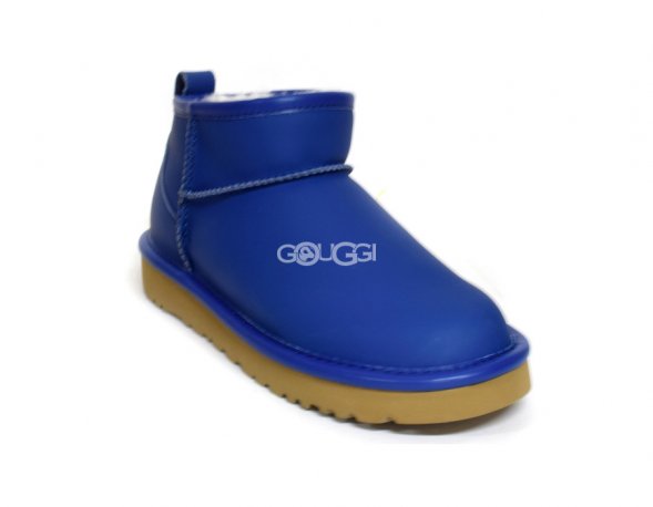 Ultra mini Leather Navy - 39