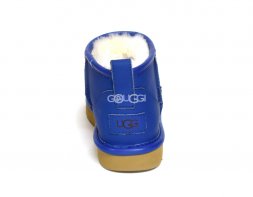 Ultra mini Leather Navy