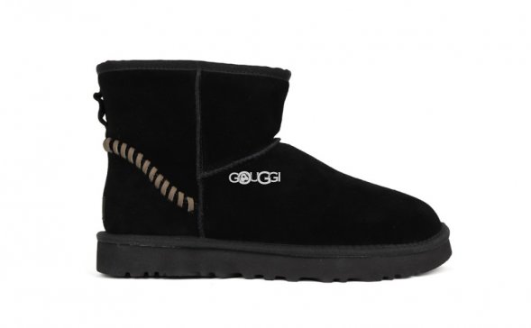 Classic Mini Deco Suede Boot Men's Black - 45