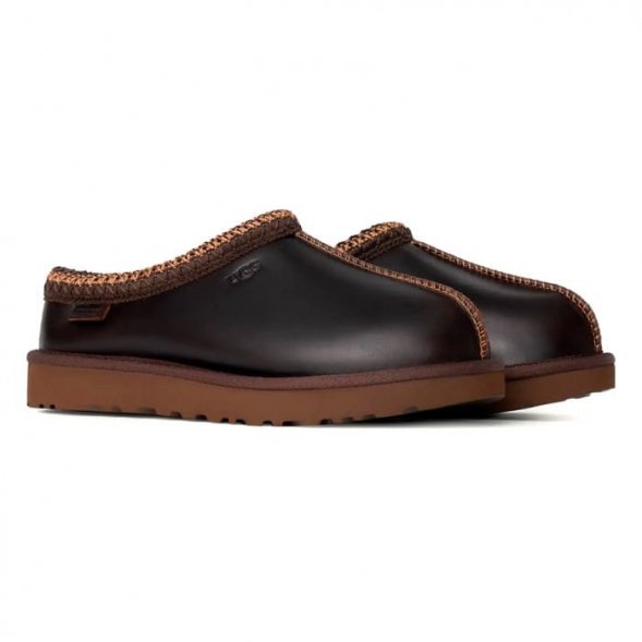 Женские слипоны Ugg Tasman Leather Regen - Ironwood