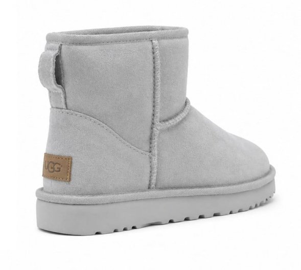 Женские мини угги с пропиткой Ugg Classic Mini II - Grey Violet