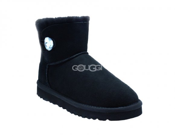 Mini Bailey Button Bling Black Mini Bailey Button Bling Black