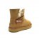 Ugg Mini Bailey Graphic Logo Suede Chestnut