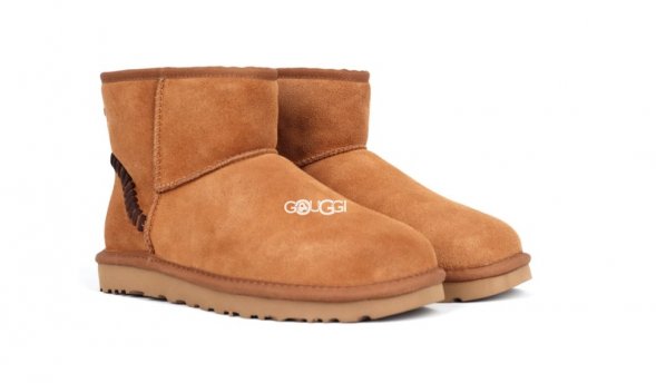 Classic Mini Deco Suede Boot Men's Сhestnut - 43