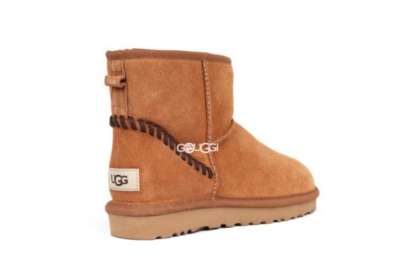 Classic Mini Deco Suede Boot Men's Сhestnut - 43