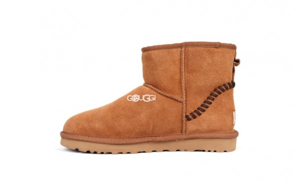 Classic Mini Deco Suede Boot Men's Сhestnut - 43