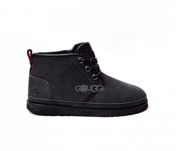 Mens Neumel Waterpoof Black - 41
