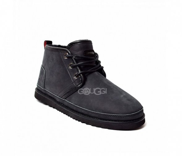 Mens Neumel Waterpoof Black - 41