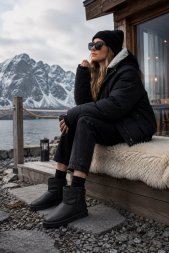 Ugg Classic Mini Leather - Black